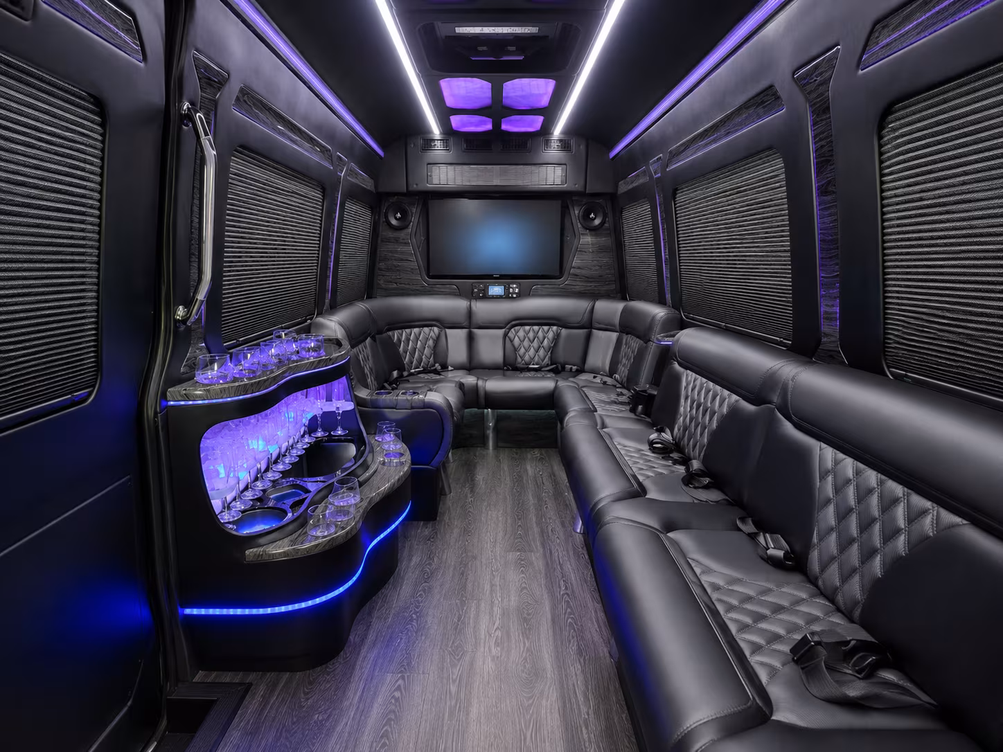 winston salem 50 passenger party bus