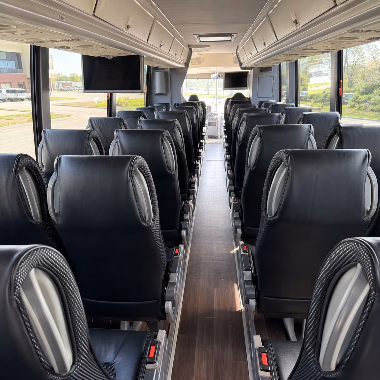winston salem bus rental service area
