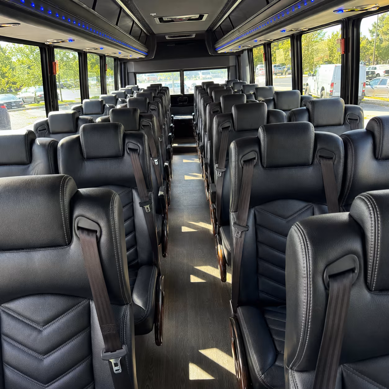 winston salem religious group transportation onboard seating